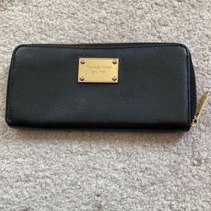 Michael Kors leather clutch